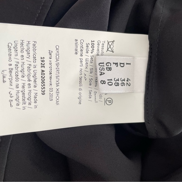 Moschino couture silk blouse size 8 - Picture 15 of 15